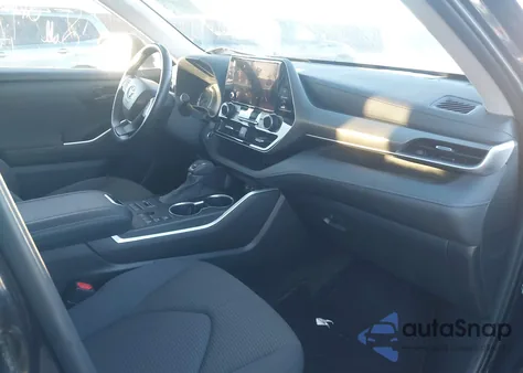 2024 Toyota Highlander Le z USA, uszkodzony, nr VIN 5TDKDRBH5RS536019